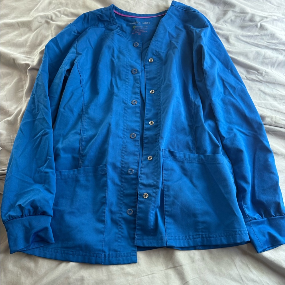Healing hands  scrub jacket